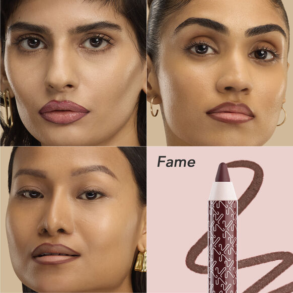 Kay Beauty Matte Action Line & Fill Lip Pencil - Fame