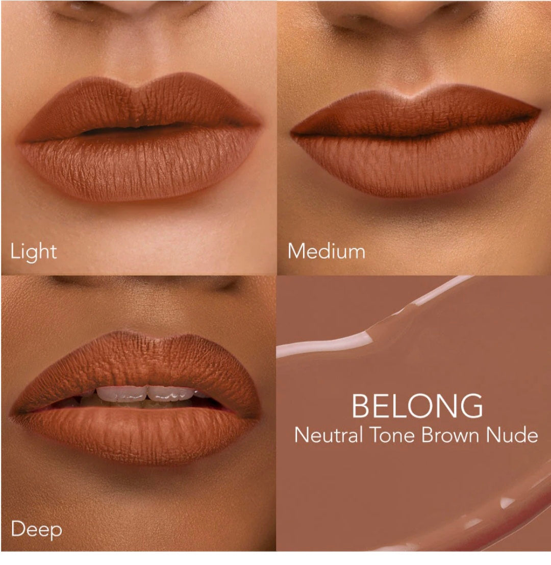 Kay Beauty Matte Liquid Lipstick- Belong